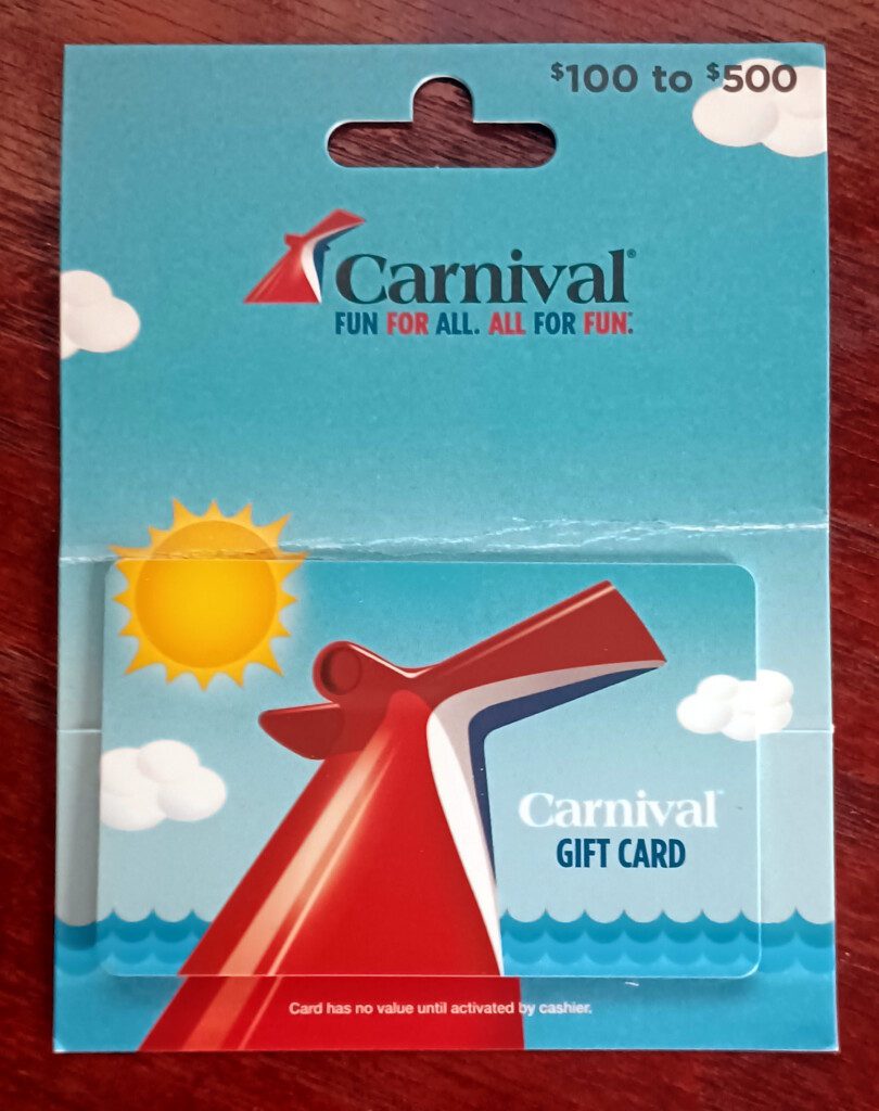 14 back on Carnival Gift Cards Take Advantage of Kroger Gift Card