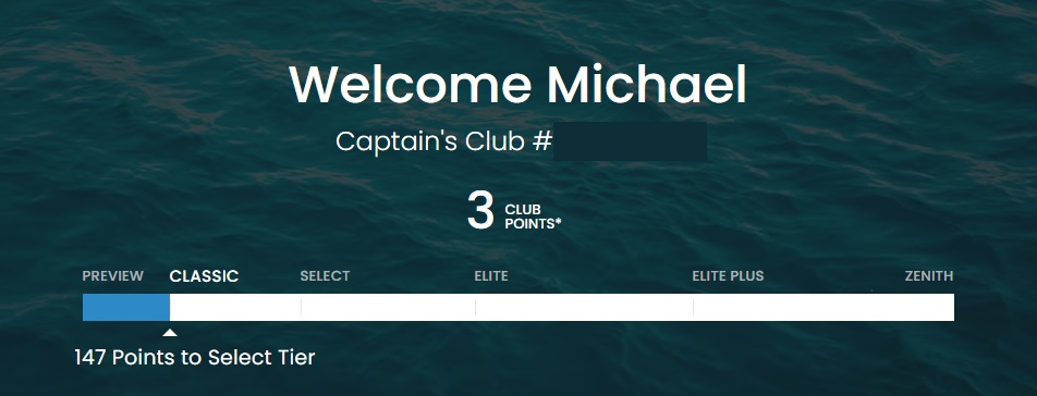 Celebrity Cruises' Captains Club