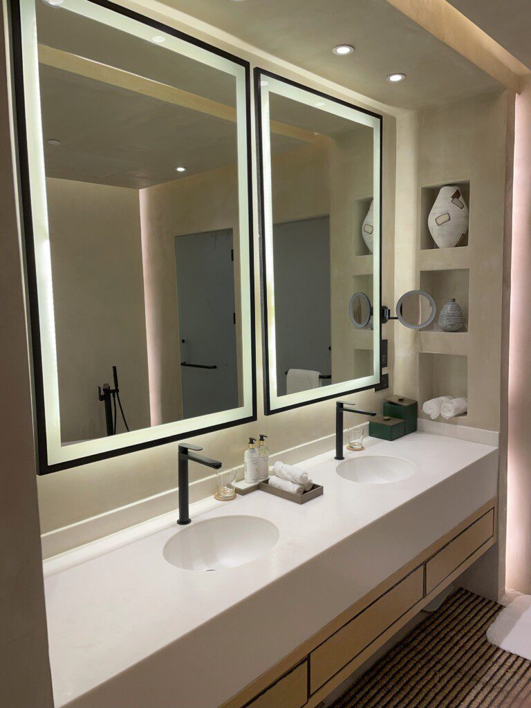 Katara Hills Doha LXR Primary Bathroom Dual Vanity