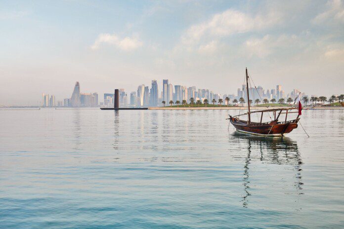 Dhow Boat in Doha, Qatar