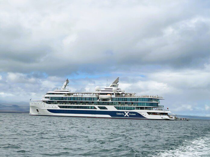 Celebrity Cruises Flora in Baltra Galapagos