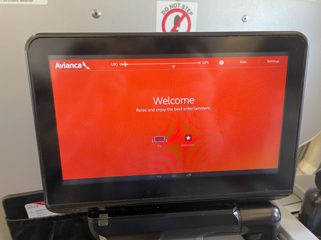 a screen with a red screen