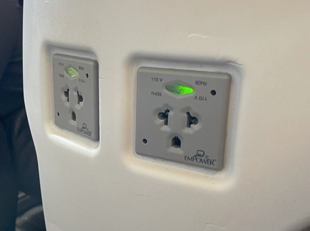 a close up of an outlet