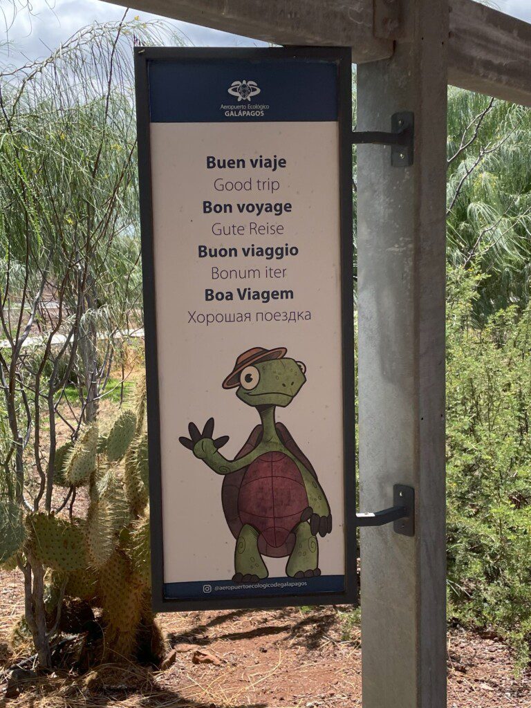a sign with a turtle on it